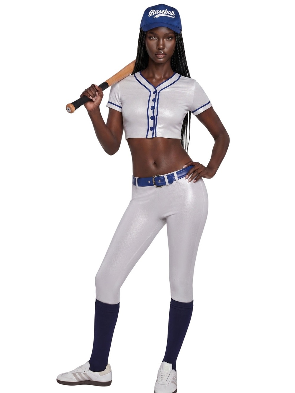 Trickz N Treatz by Dolls Kill - LA Baseball Player Costume Set